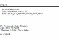 Email Notification - Alarm