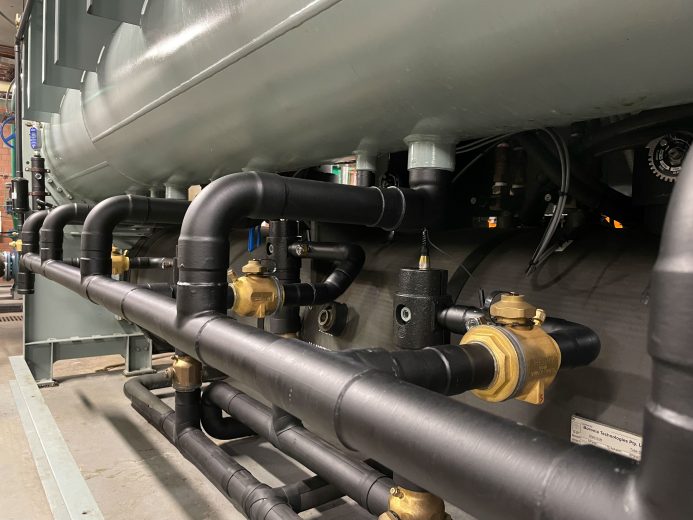 Crown | New Liquid Line Pipe Work | Upgrade 2021