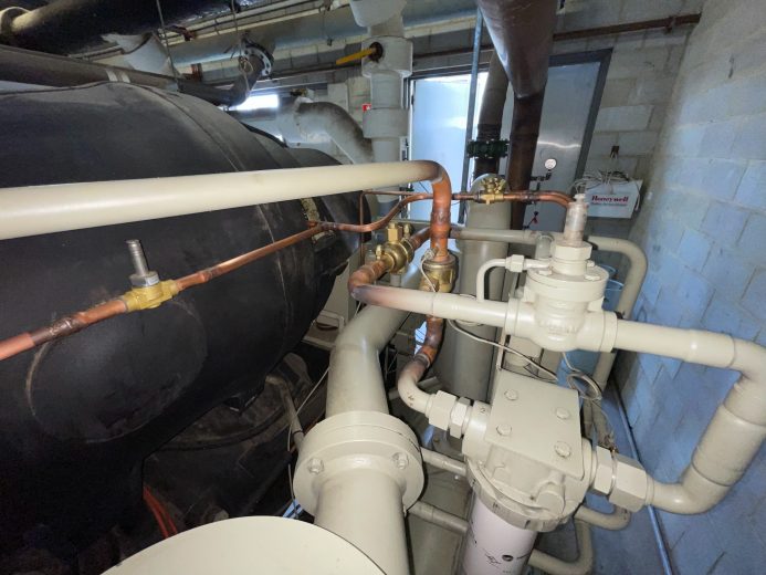 Trane RTHC Repairs - Oil Lines