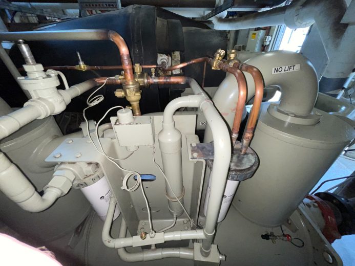 Trane RTHC Repairs - Oil & Refrigerant Filter